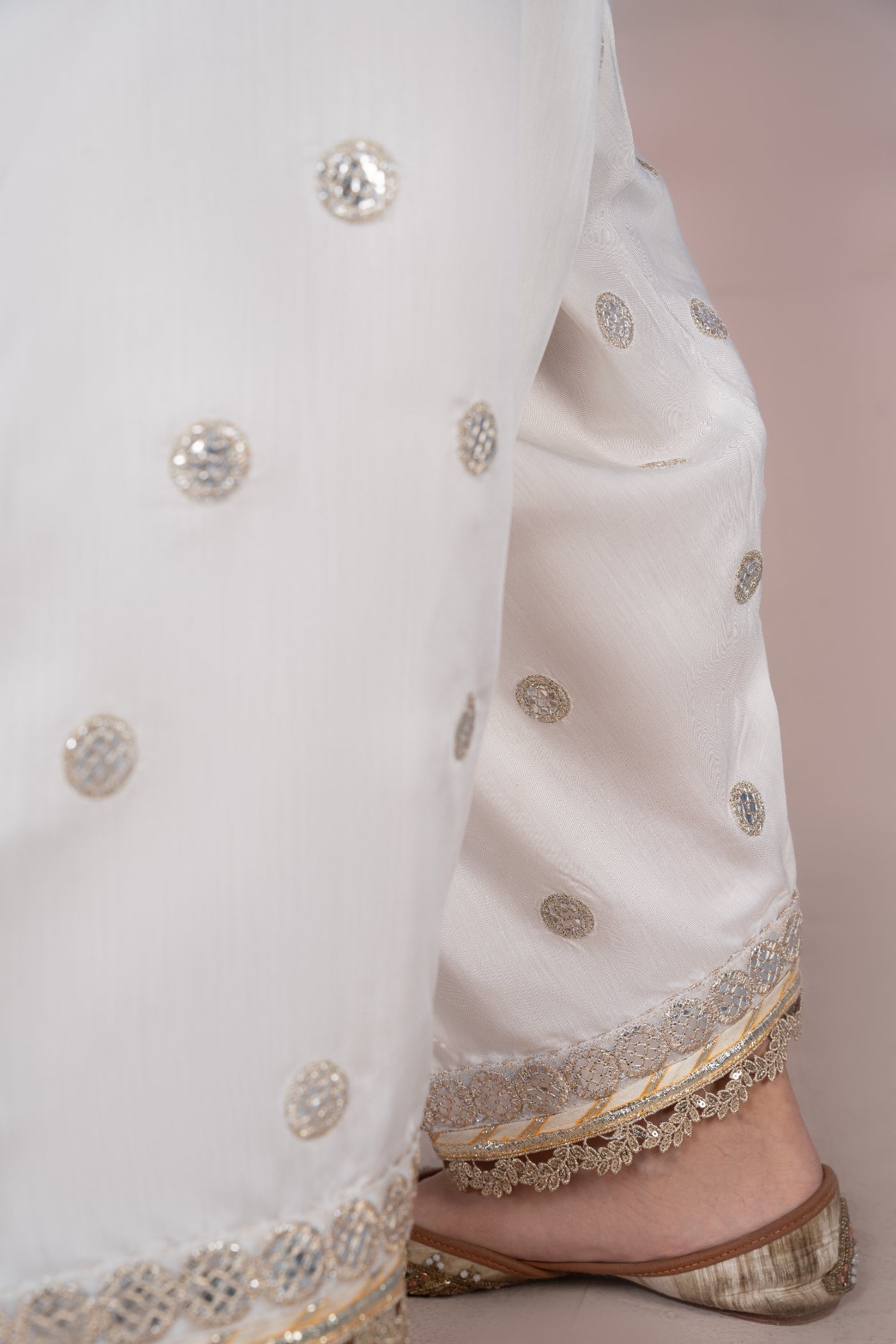 Rang-e-Meeras Gotta Pani shalwar Women 1pcs