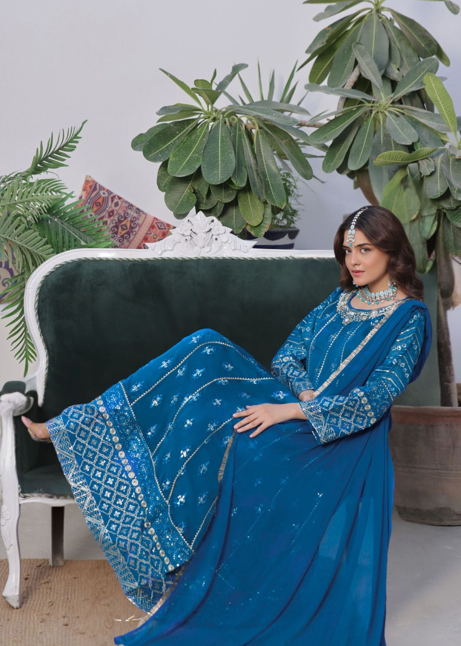 Alsiyab Chandni Peacock Women 3pcs