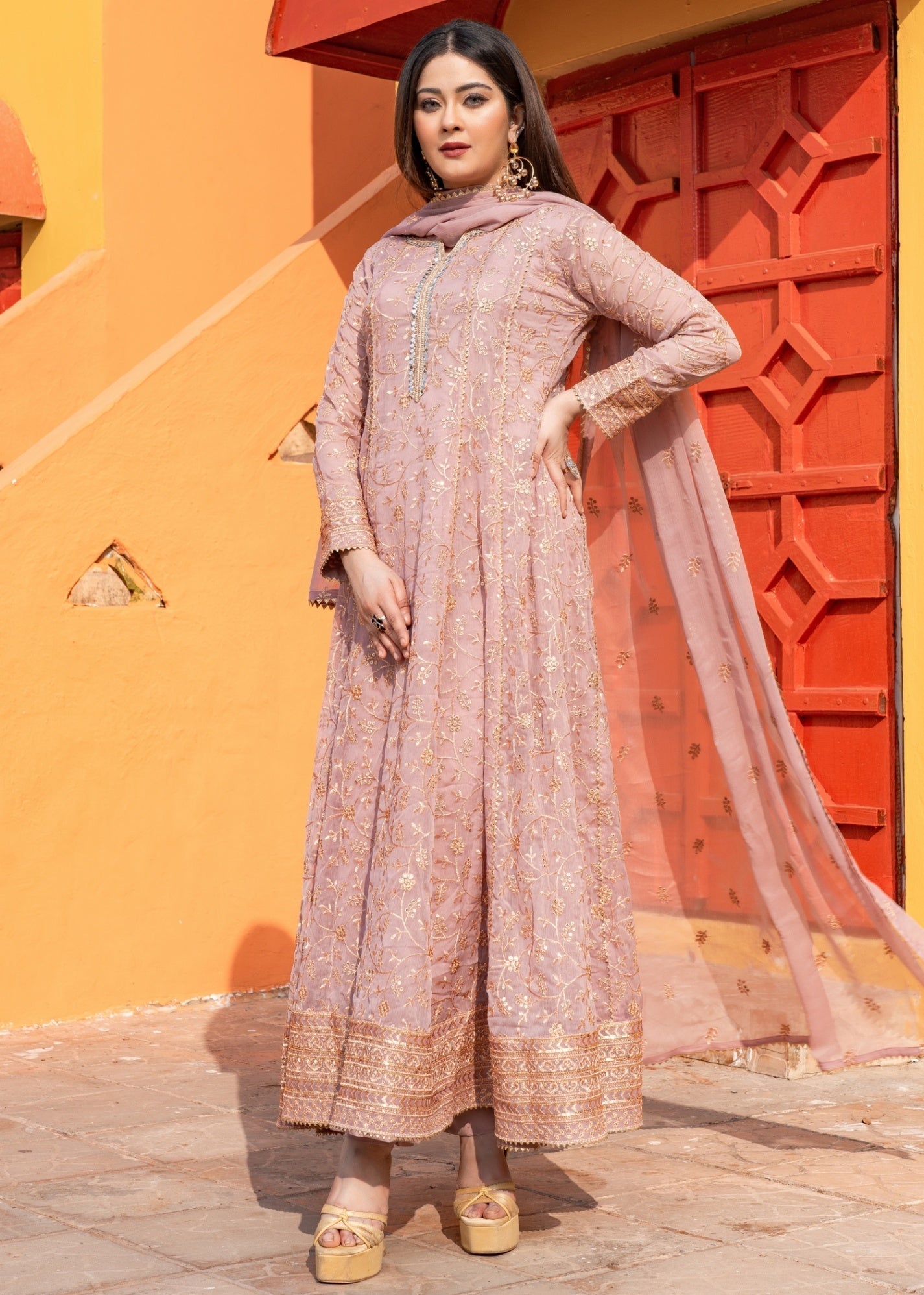 Abaan Zohan Zar e Firdaus Teapink Women 3pcs