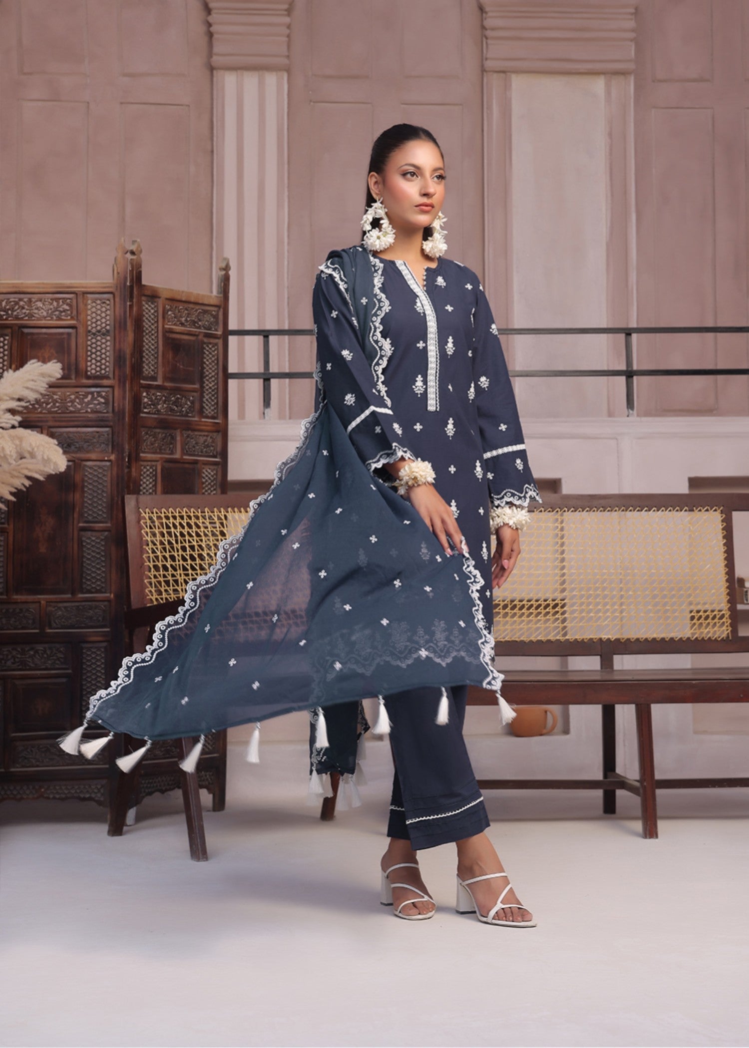 Kumash Textiles Blue Berry Women Stitched Women 3pcs