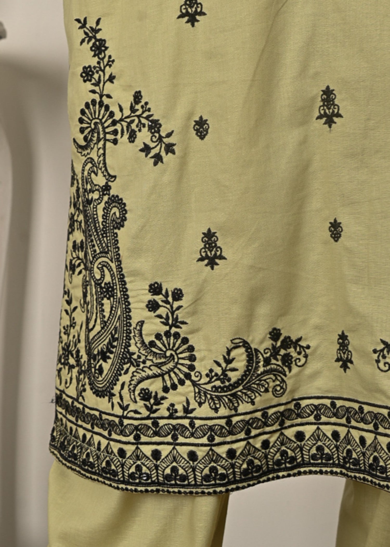 Khombi Image BZ 193 Spring Bud Daily/Basic Wear Cotton Embroidered Dress Women 3pcs