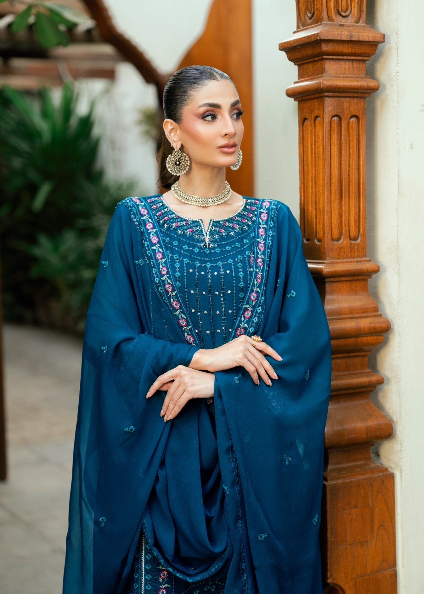 Shamooz Teal SEM 0841 Women 3pcs