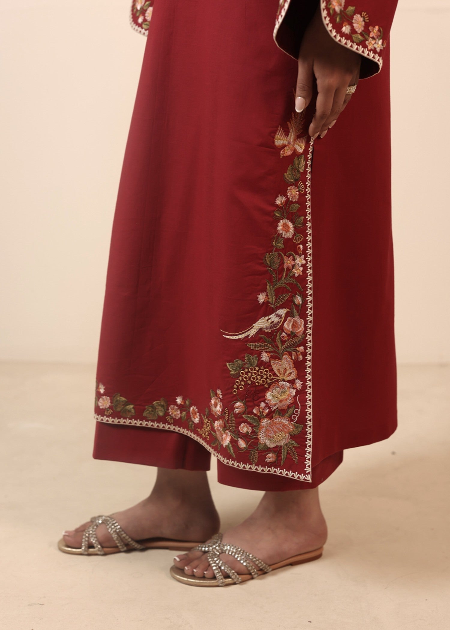 Cinq Apparel Cranberry Women 2pcs