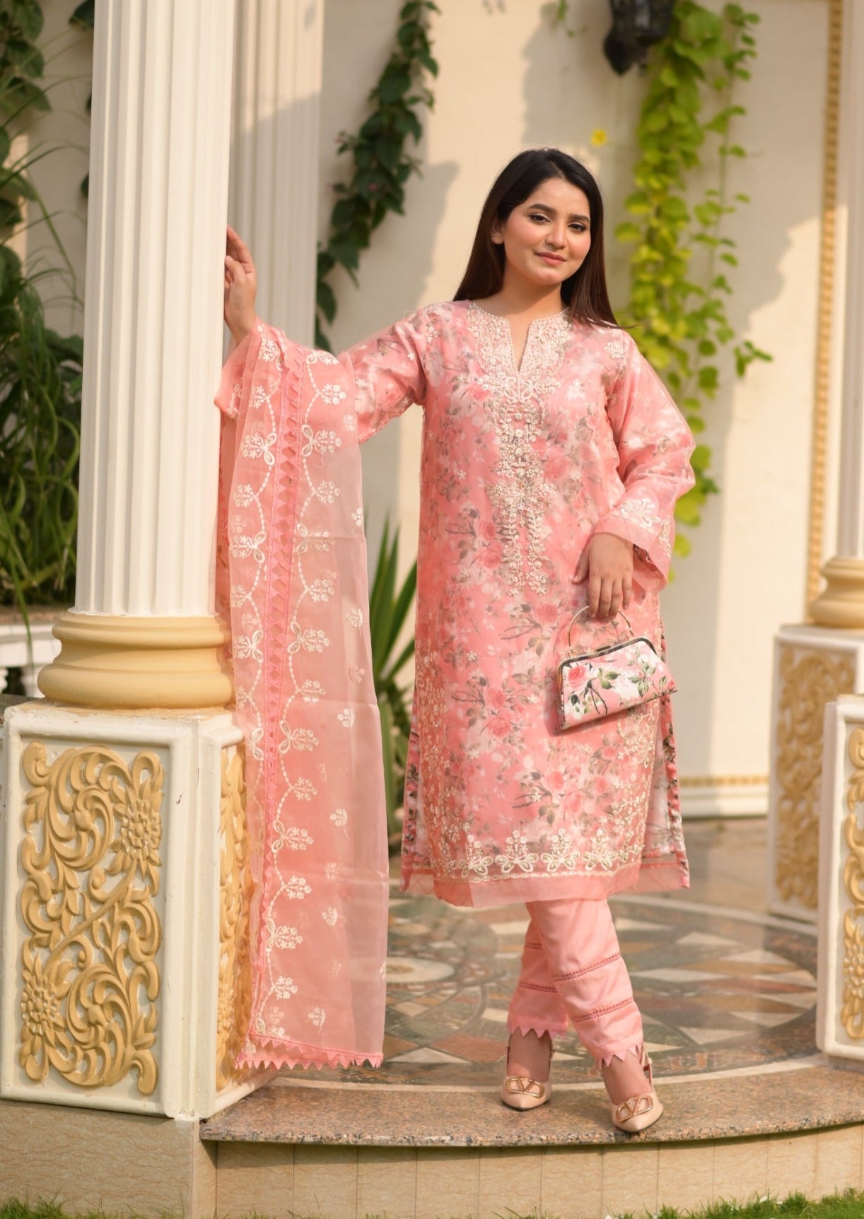 Rangoon Clothing Elara sea pink Women 4pcs