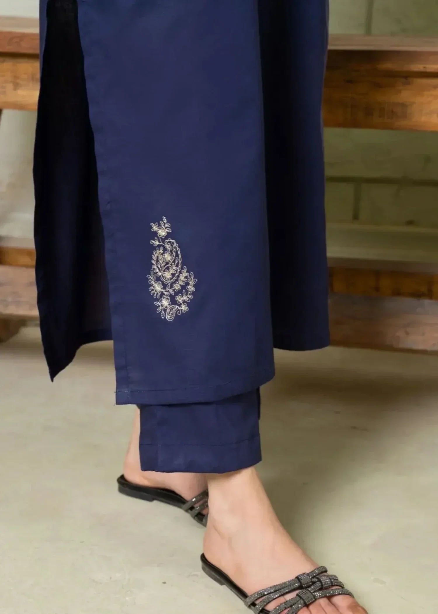 Shehroz Fashion ROYAL DUCK EMBROIDERED LAWN DRESS Women 2pcs