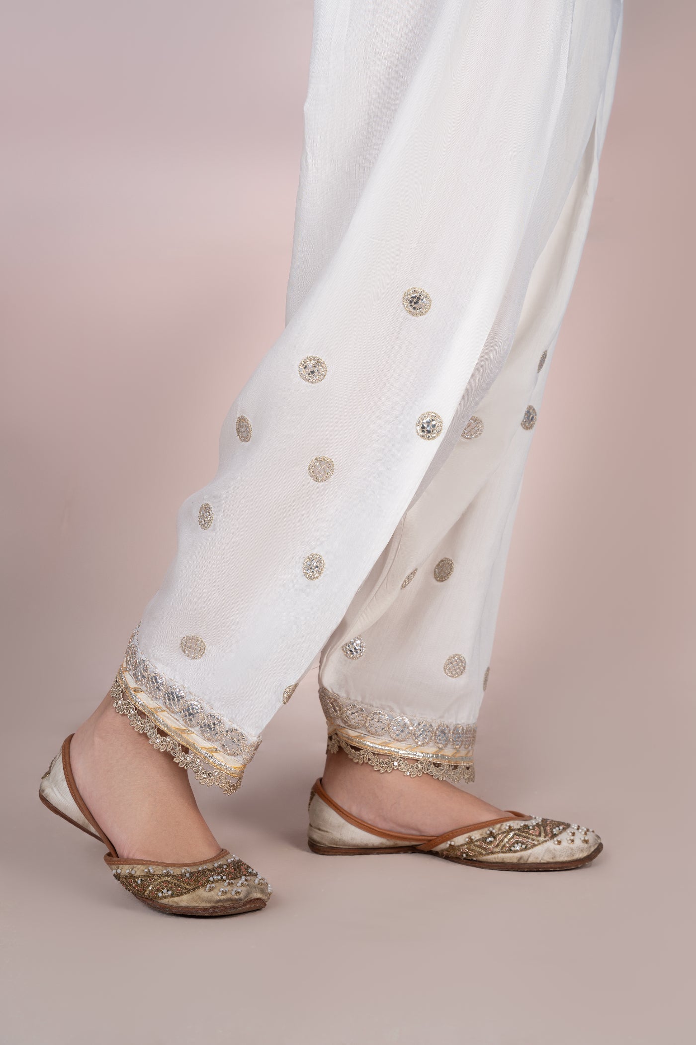 Rang-e-Meeras Gotta Pani shalwar Women 1pcs