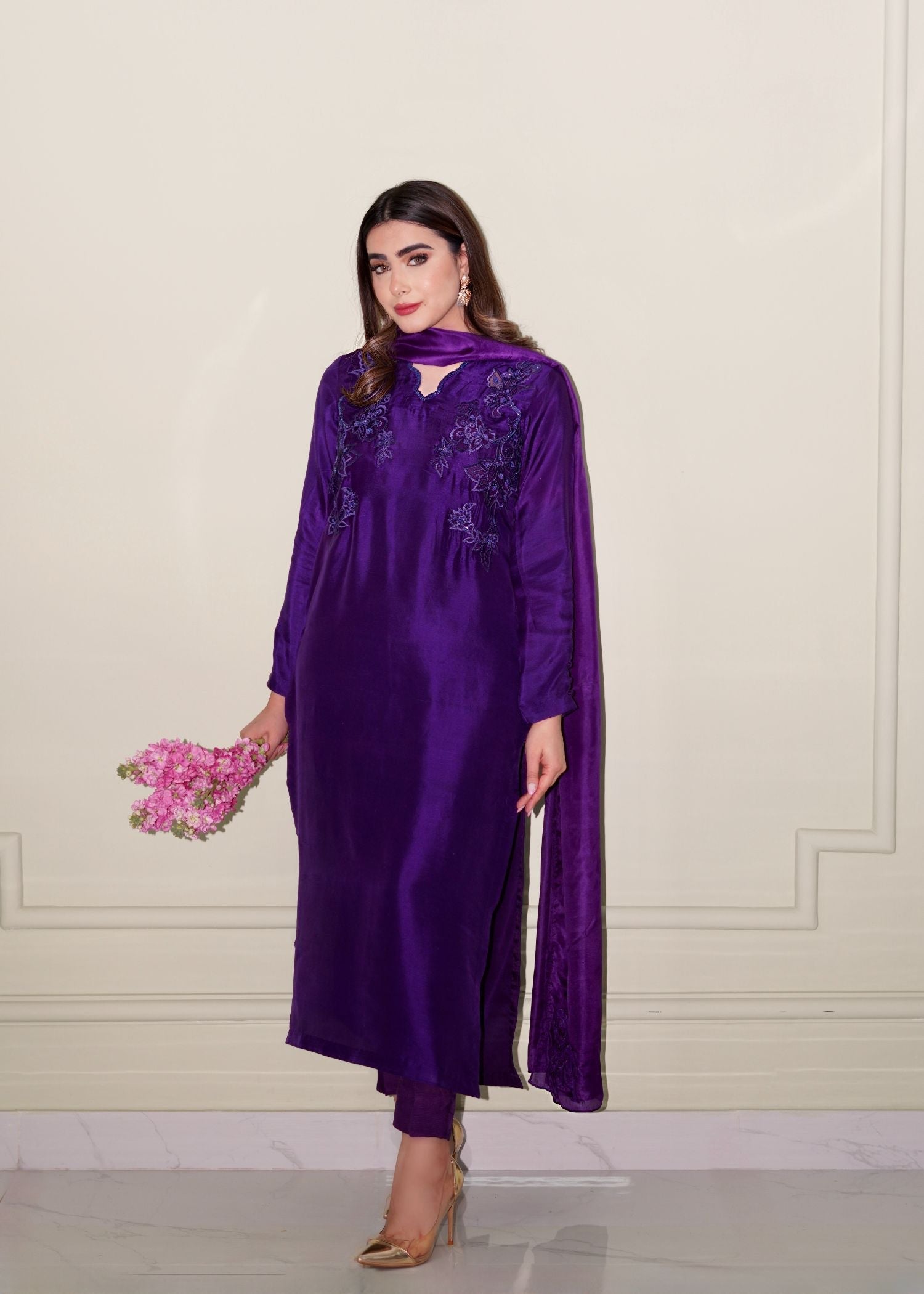 Hues Atelier Deep Purple Women 3pcs