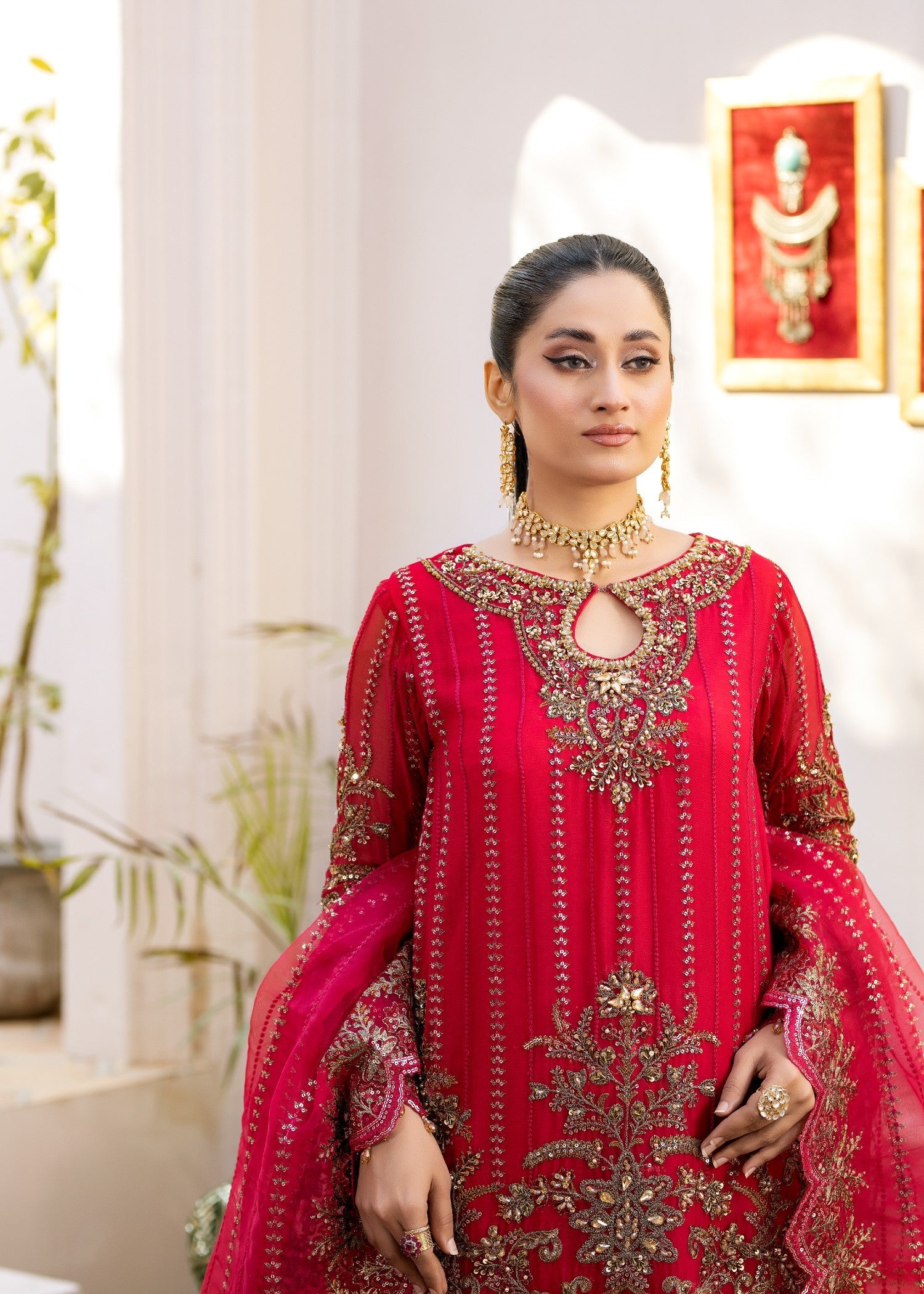 Shahjahan - Feel Royal Sj 24009 Pink Women 3pcs