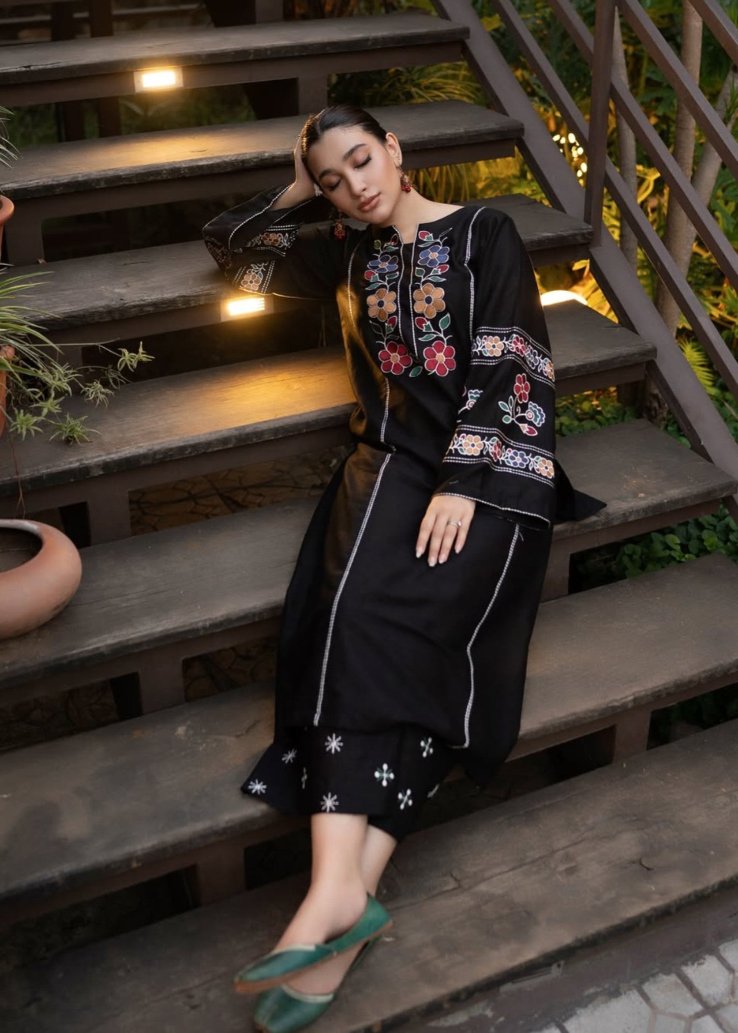 Shehroz Fashion ZEENAT EMBROIDERY LAWN DRESS Women 2pcs