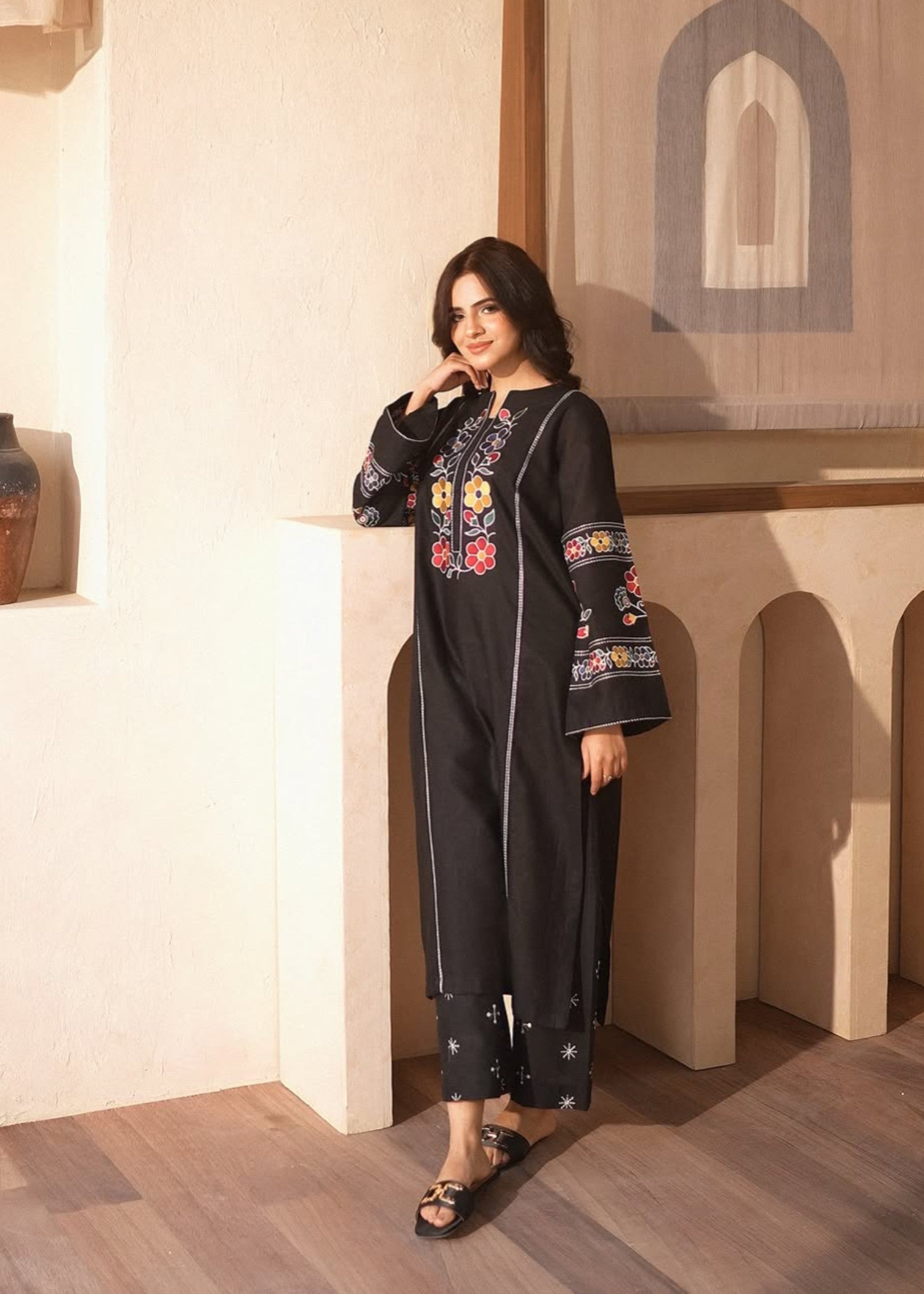 Shehroz Fashion ZEENAT EMBROIDERY LAWN DRESS Women 2pcs