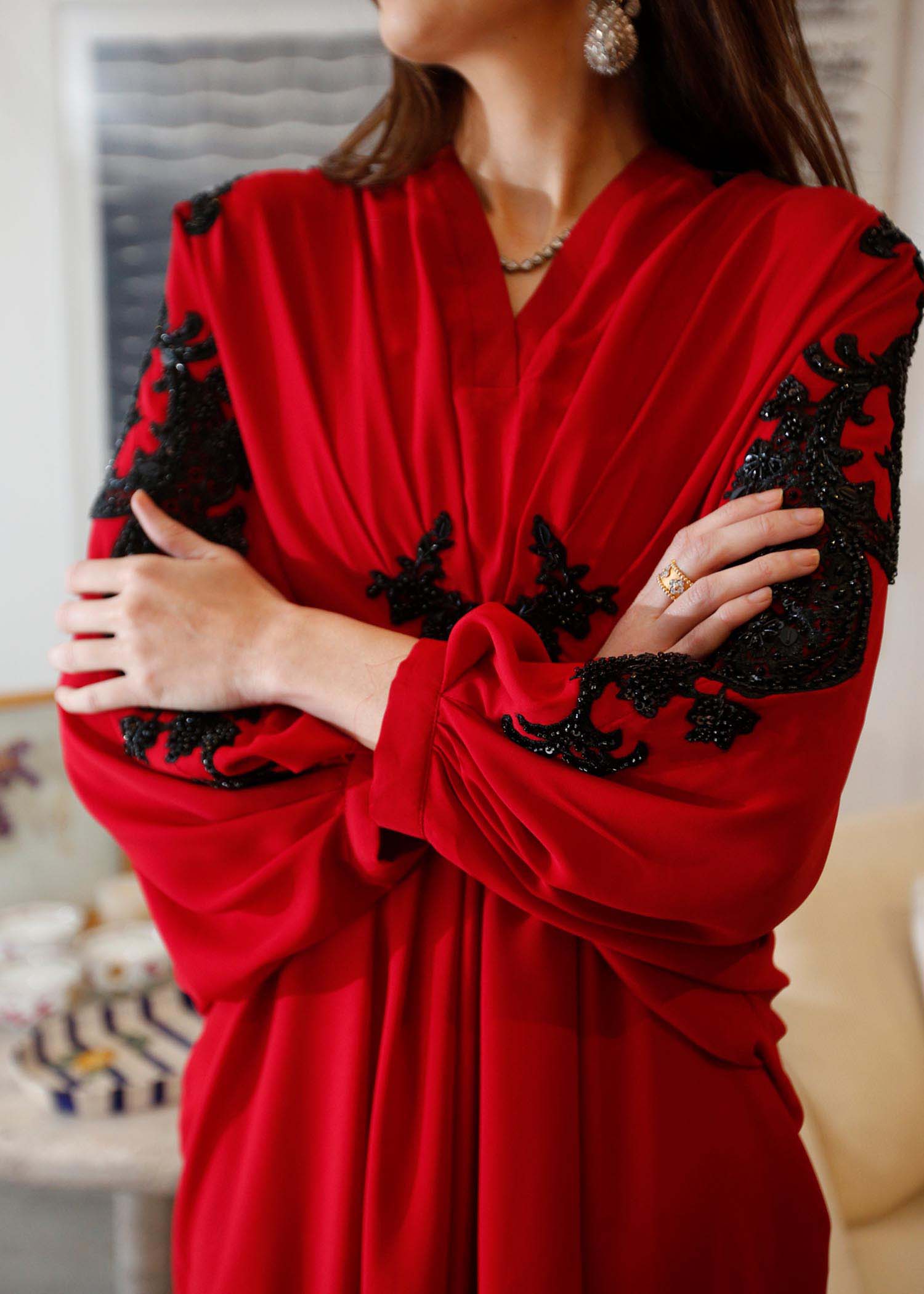 Sahar Atif Scarlet Splendour Women 1pcs