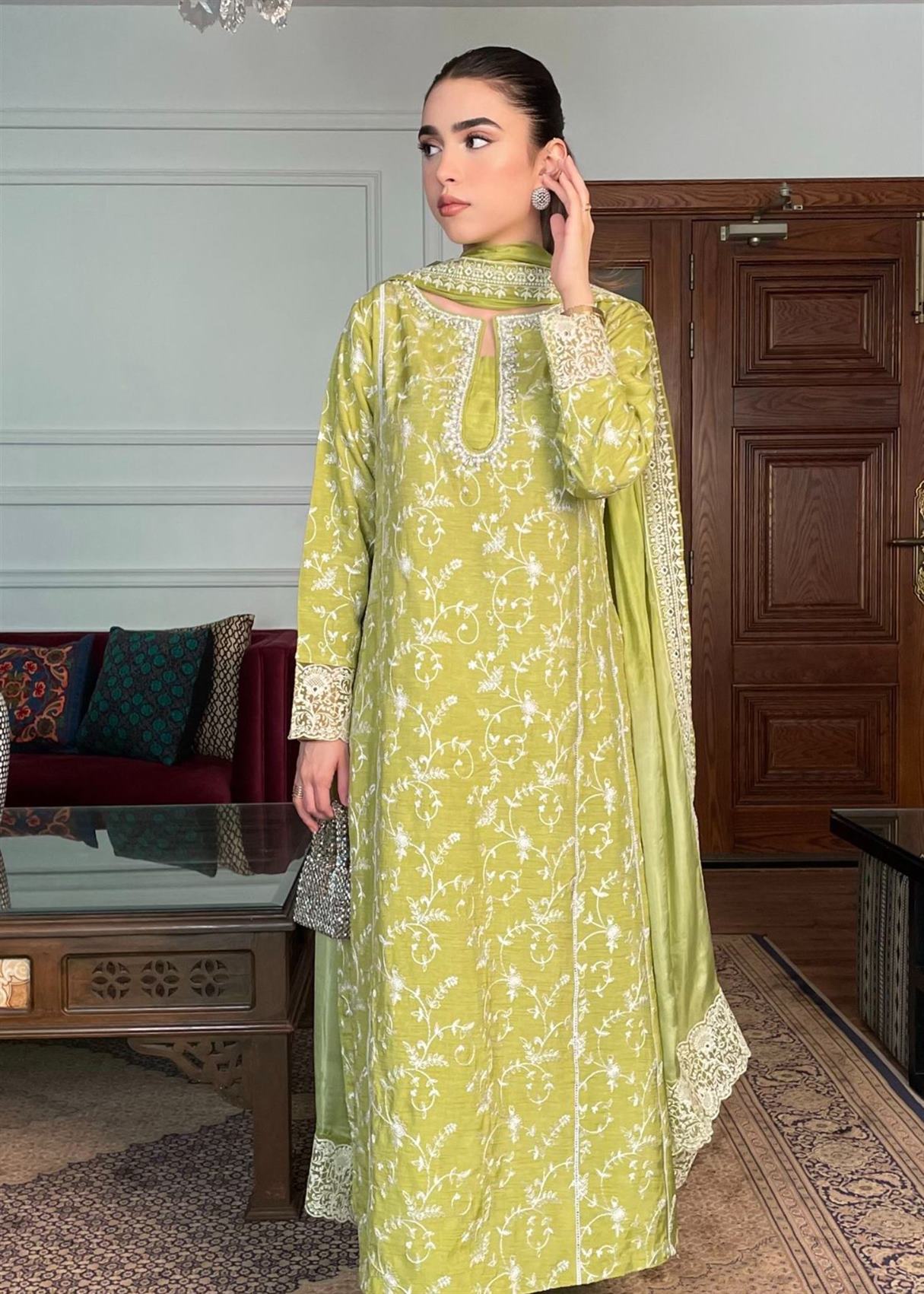 Hues Atelier Flora Green Women 3pcs