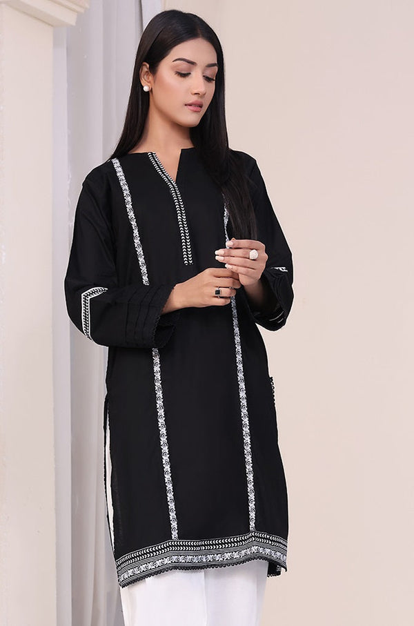 Kumash Textiles Kumash Black Kurti Women 1pcs