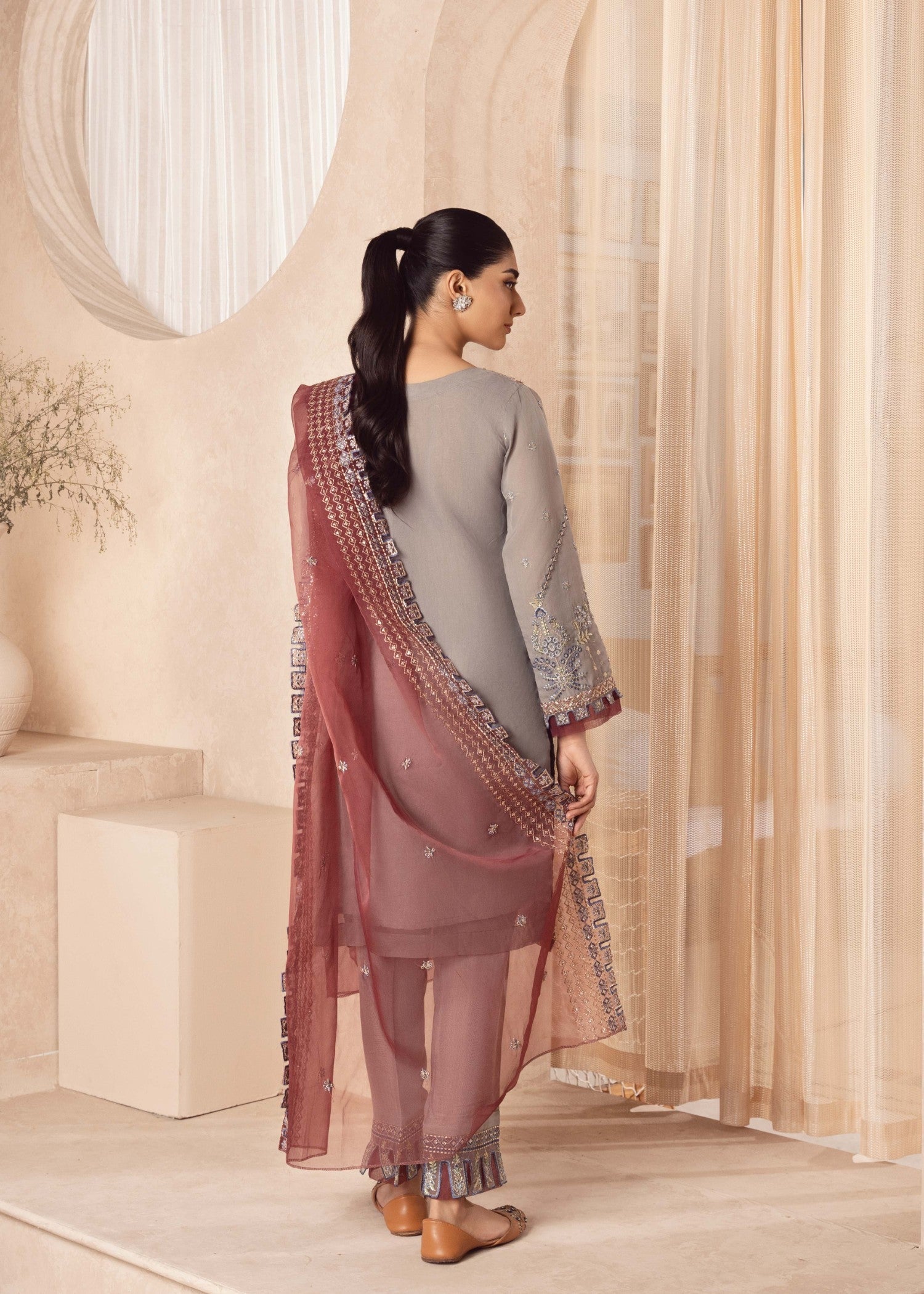 Zebaye Zareen US 573 grey(SB) Women 3pcs