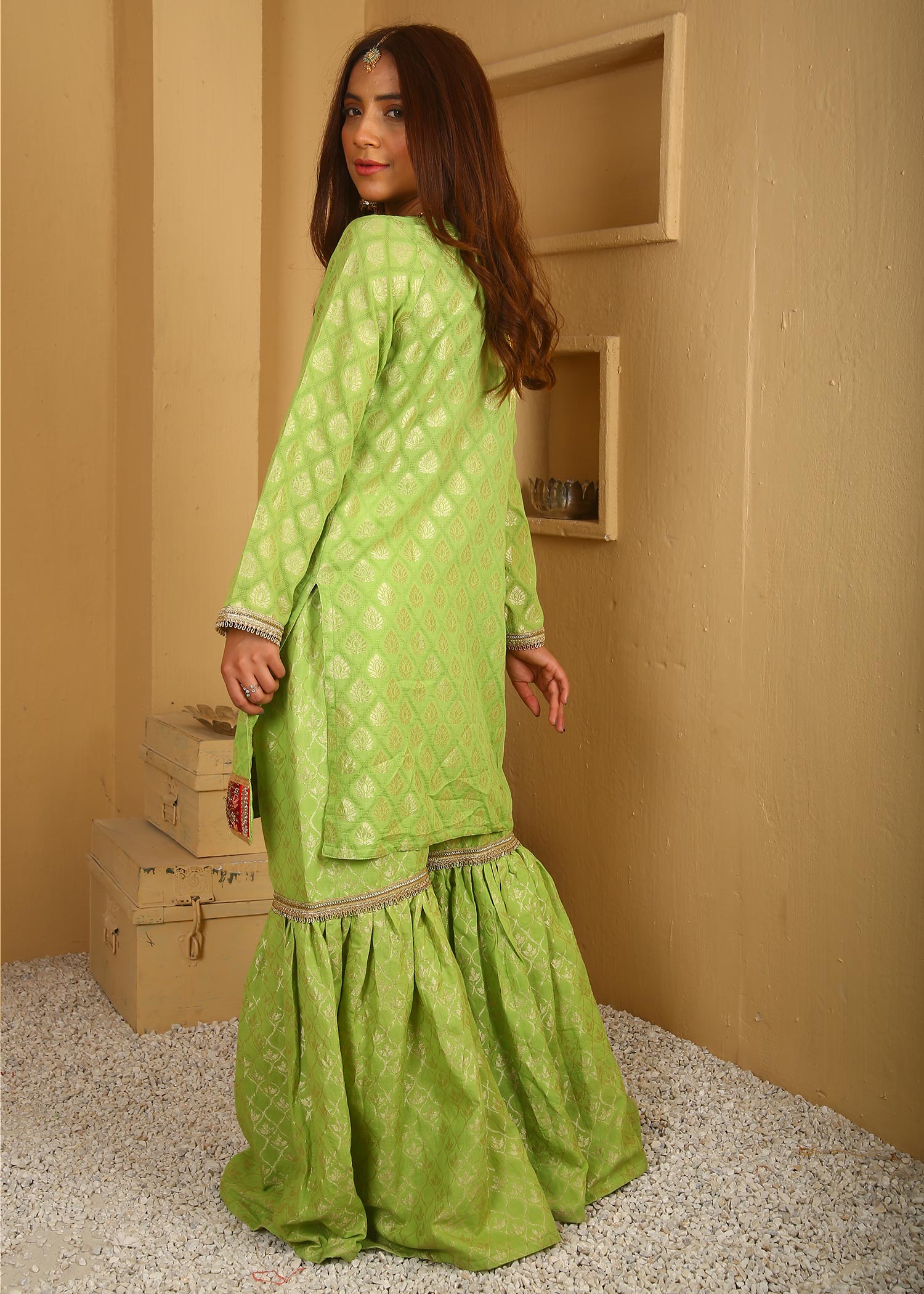 A&J Menage 2022 Lime Women 2pcs