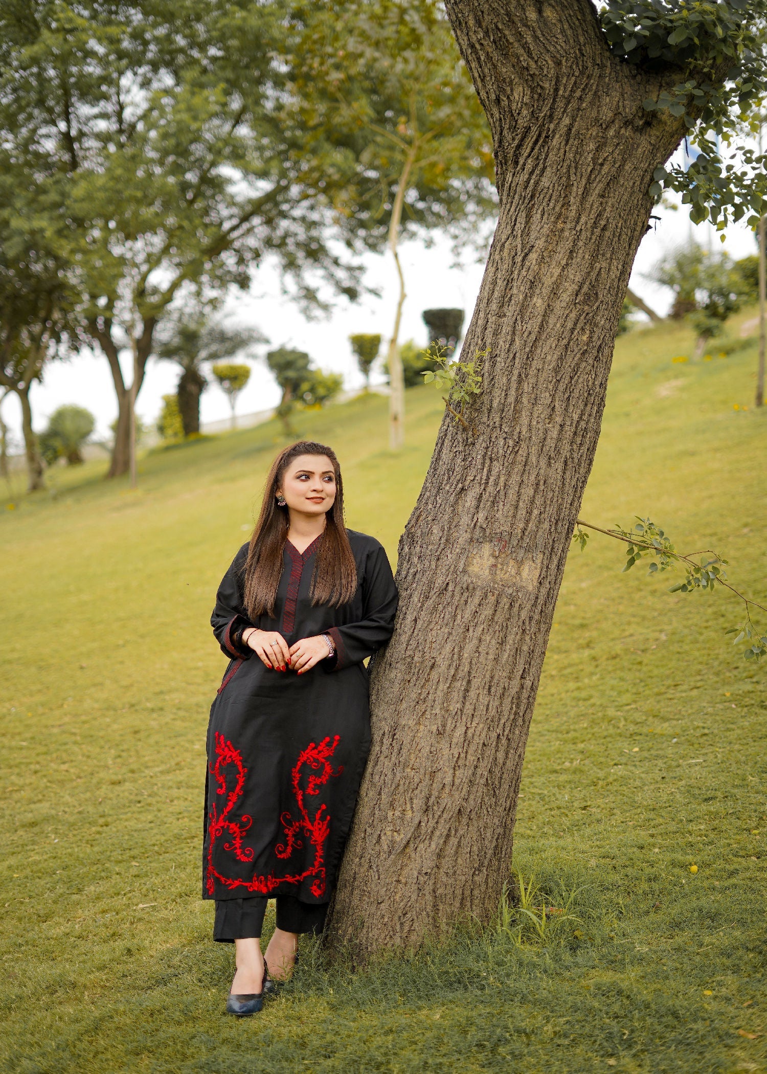 Hafsaz By Beenish Azhar Black Rose Women 2pcs