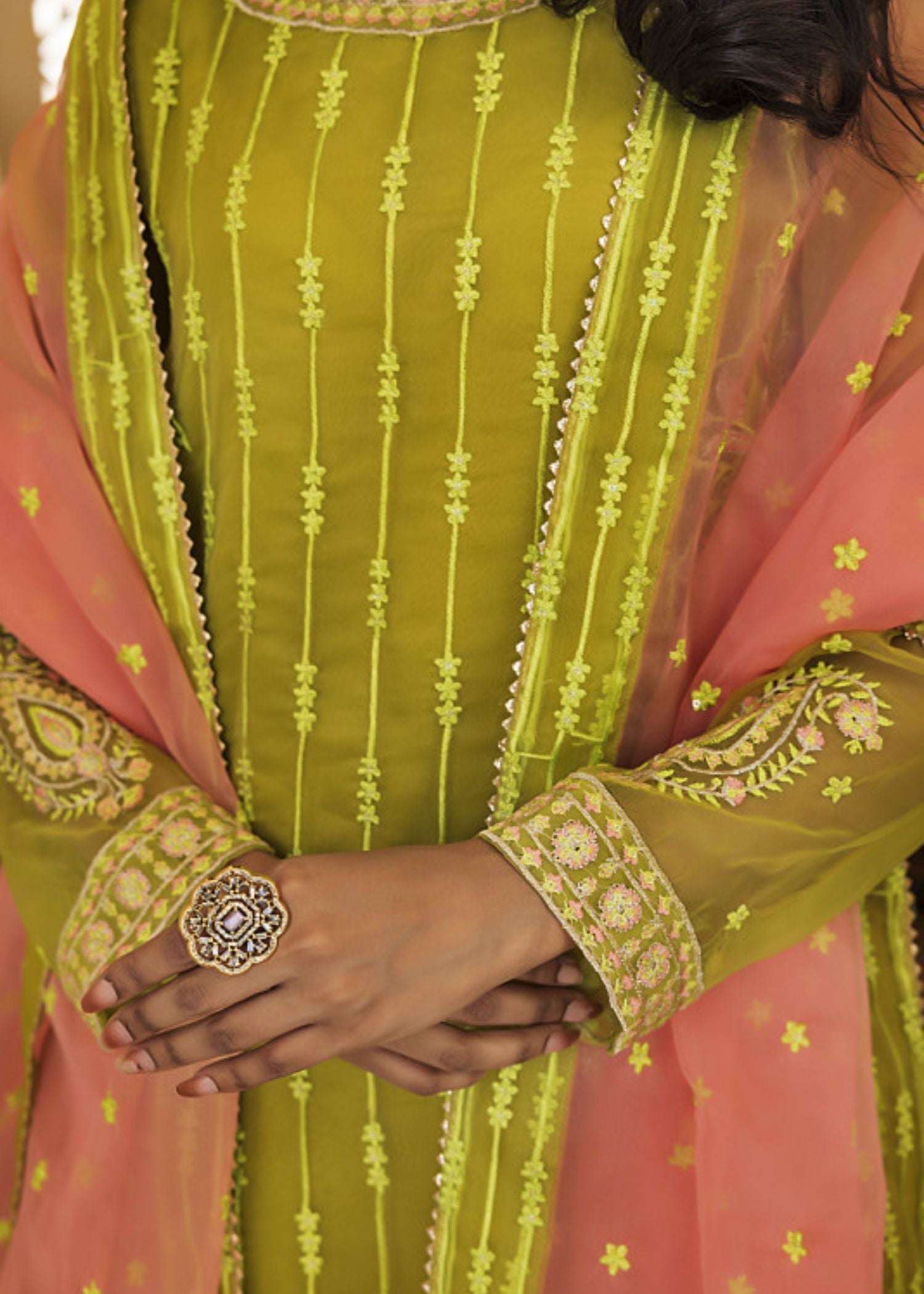 Meeraki Zumurrud Women 3pcs