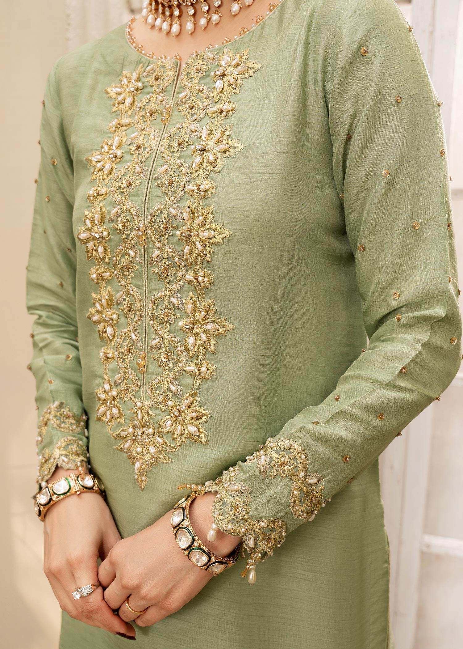 Rang-e-Haya Nira (mint green) Women 3pcs
