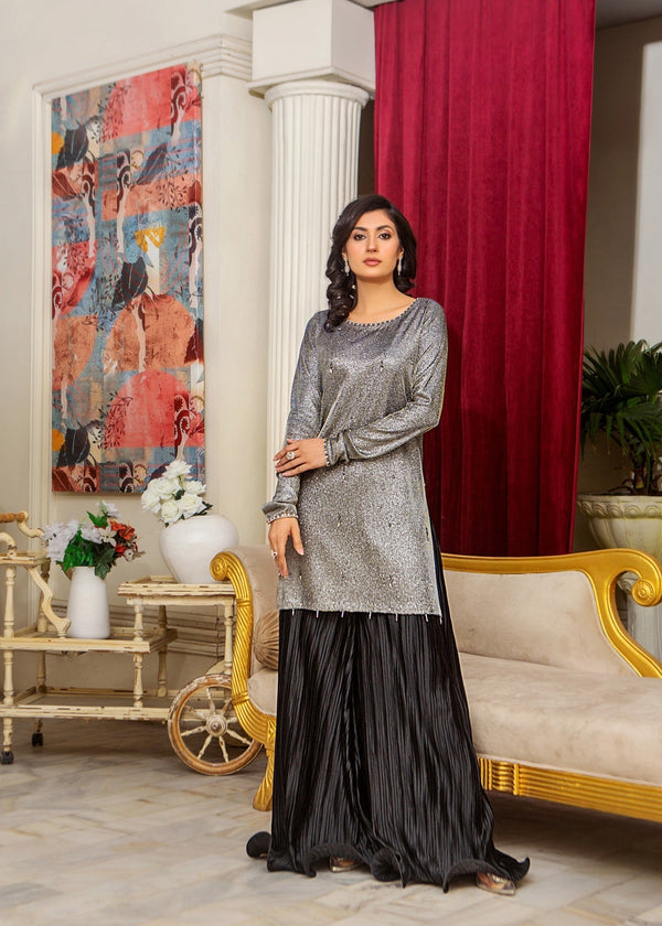 Alnuqat Twilight, made in silk fabric Women 2pcs