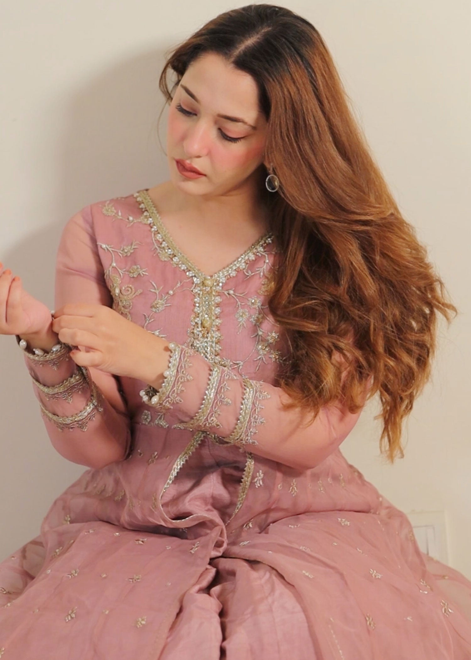 Rang-e-Haya Zarnash (lylic pink) Women 4pcs