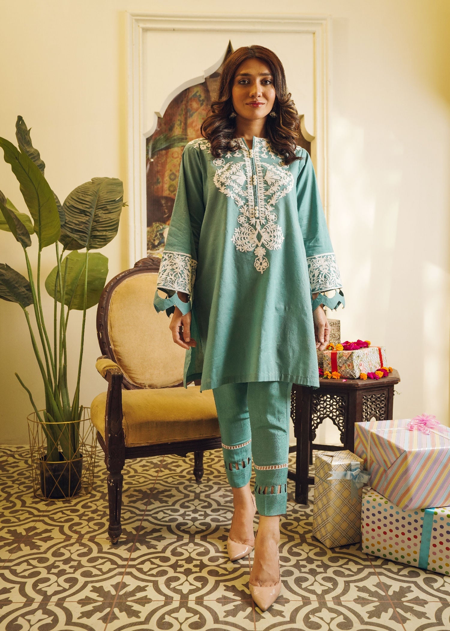 Khatepoesh Emerald Women 2pcs