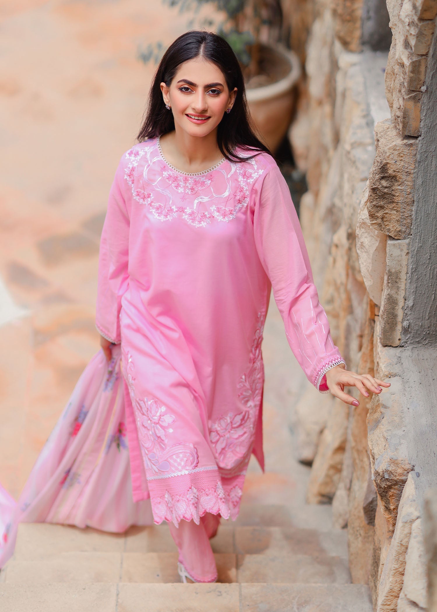 Bareeq Outfits Bahaar Women 3pcs