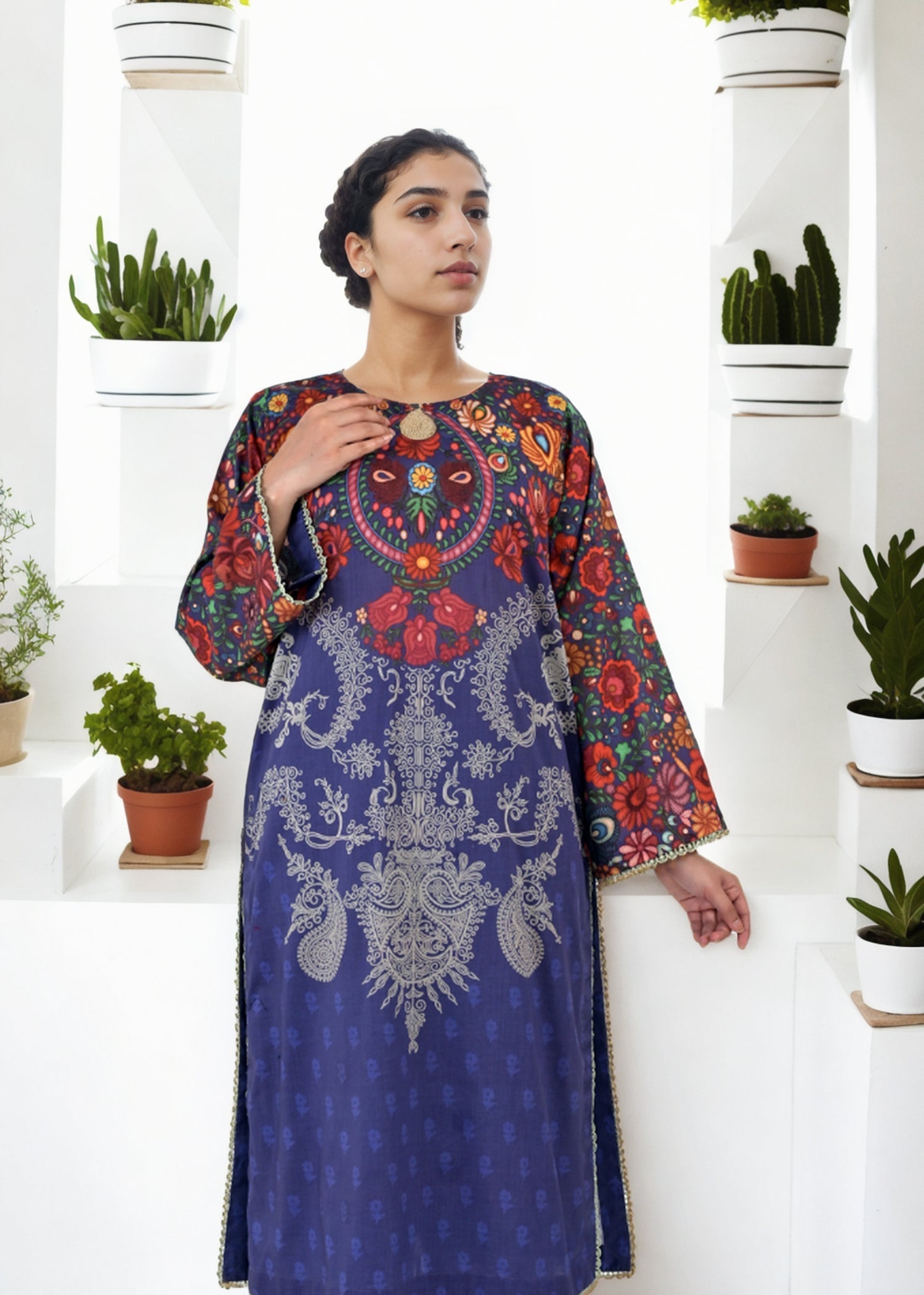 Noorma Kaamal NK Casual Pret D04 Women 2pcs