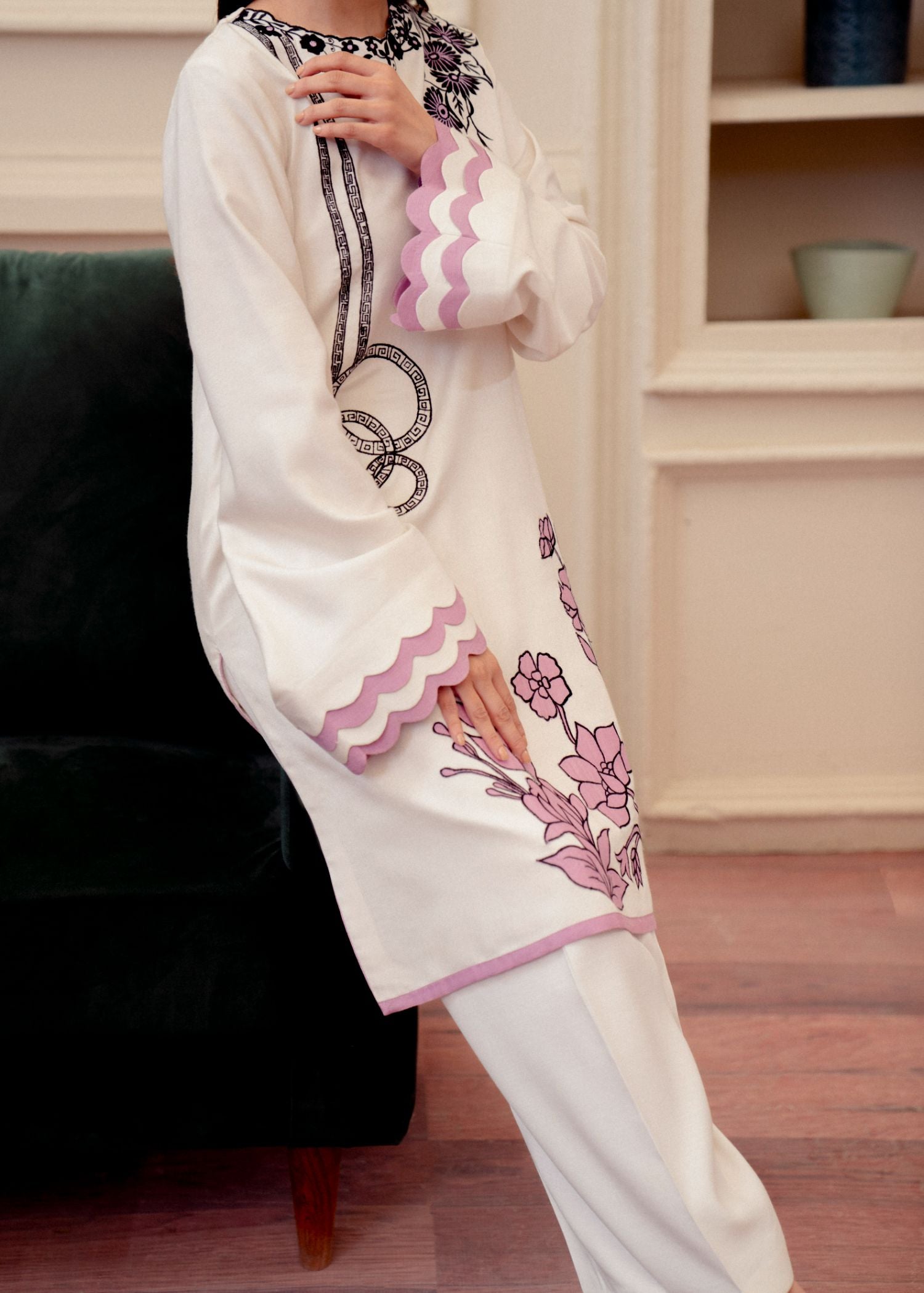 Fozia Khalid SAFA Women 2pcs