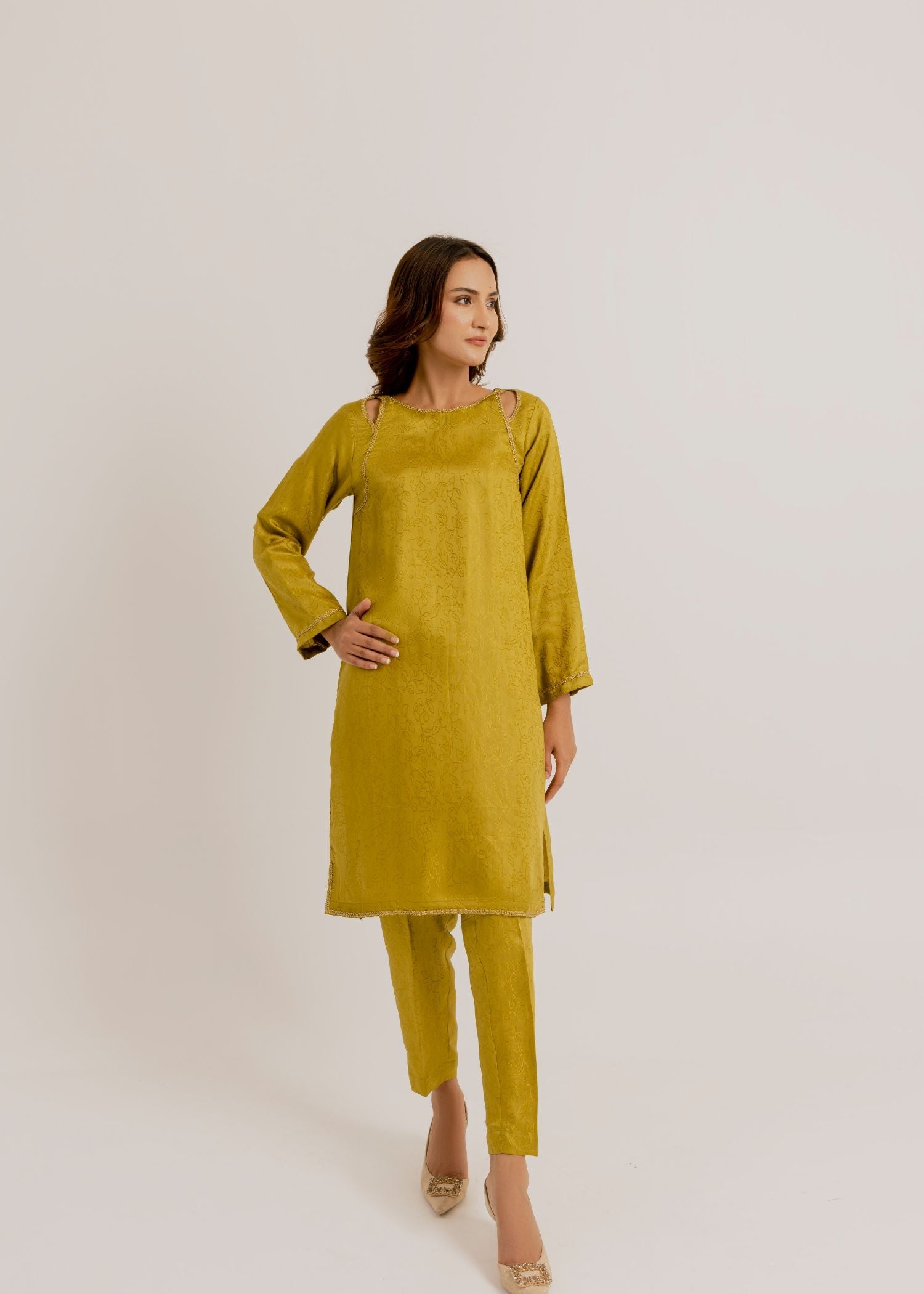 The Slay Wear Lime Luxe Women 2pcs