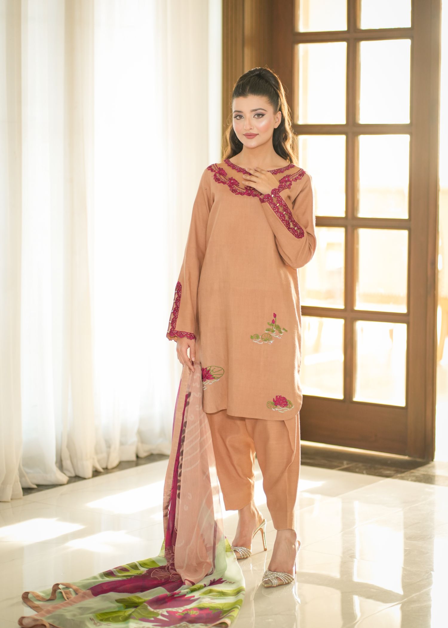 Fozia Khalid Amber Women 3pcs