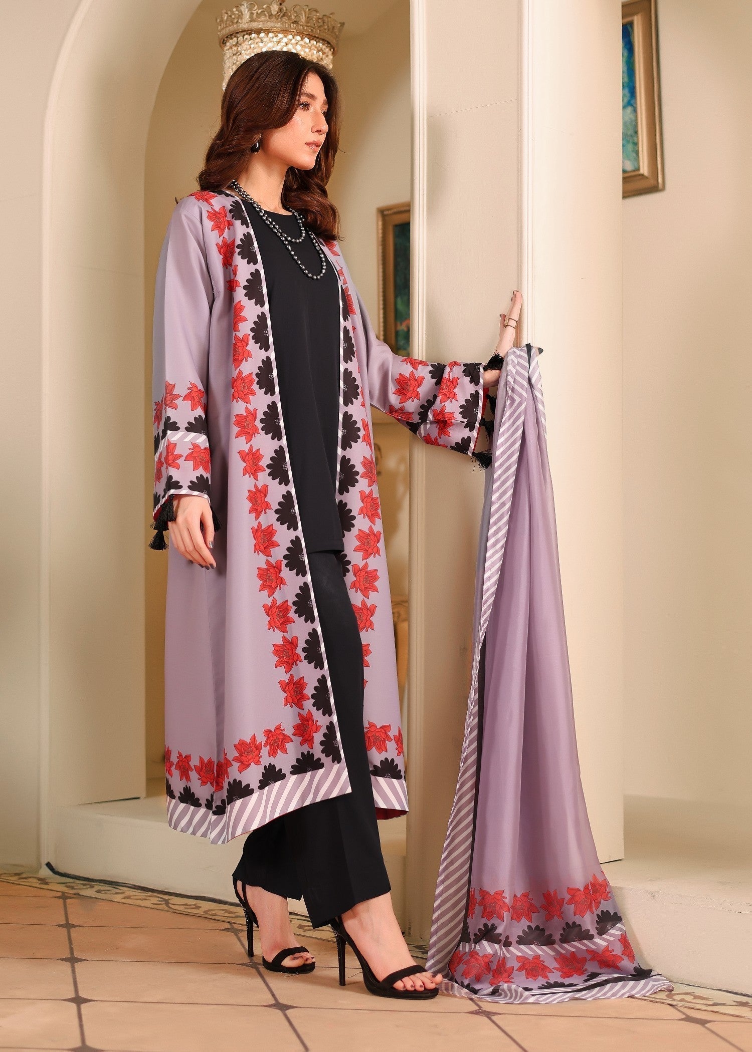 Adwears Violet Shrug Women 3pcs