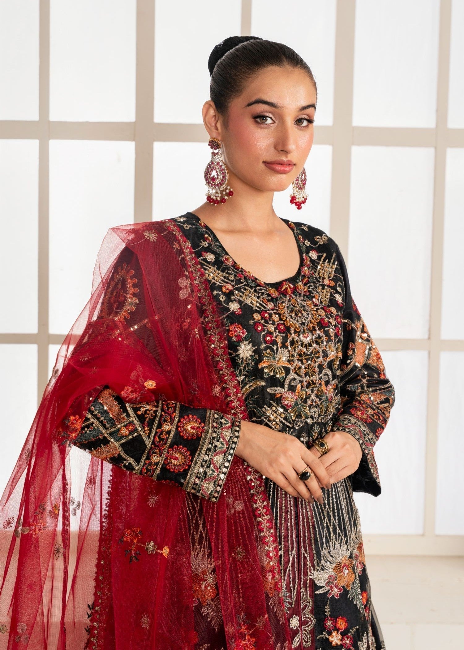 Al Burhan Apparel Suroor Black Women 3pcs