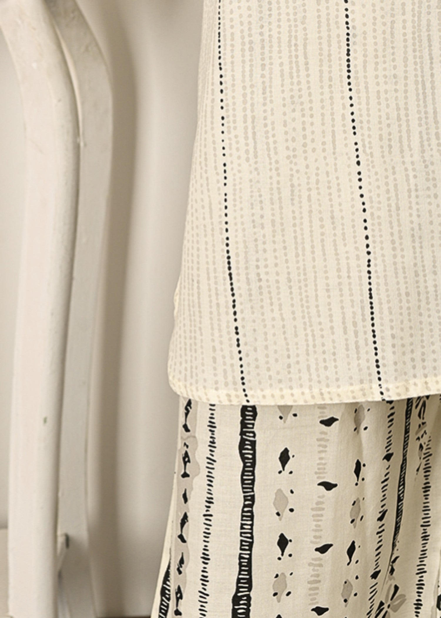 Khombi Pie BZ 181 Cream Daily/Basic Wear Cotton Embroidered Dress Women 3pcs