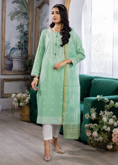 Madame Emboss Printed Lawn Suit 7019 Women 3pcs