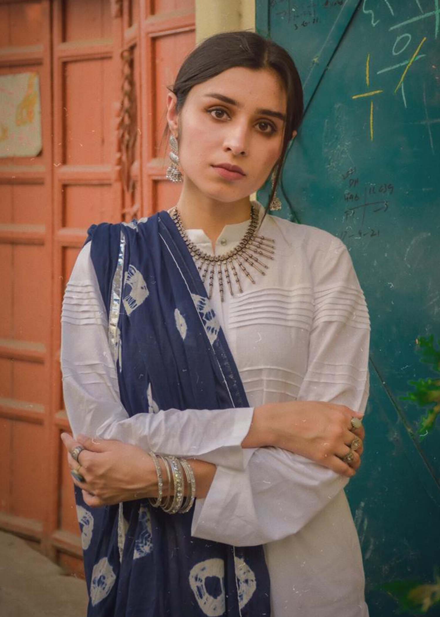 Bespoke White Lawn Cotton kurta BS SS21 05 Women 2pcs