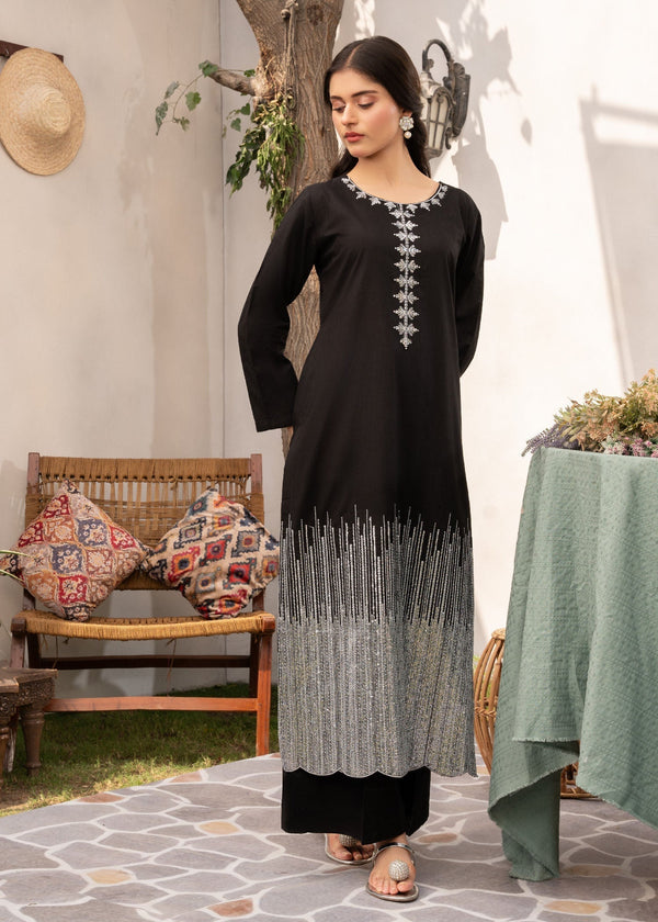 Sahibas By Mirza Rainfall (Black) Women 2pcs