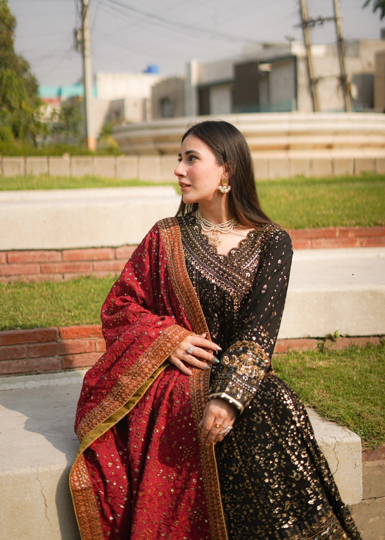 Ally's AL 3860 black Women 3pcs