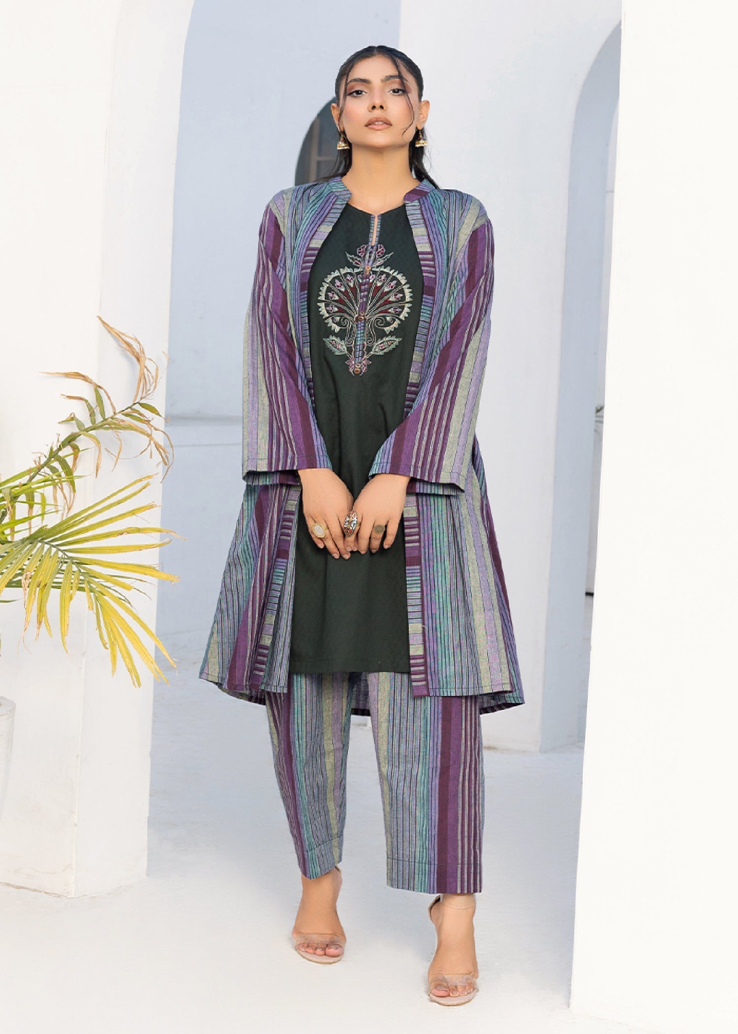 Aks-e-Jahan Filiz Women 3pcs