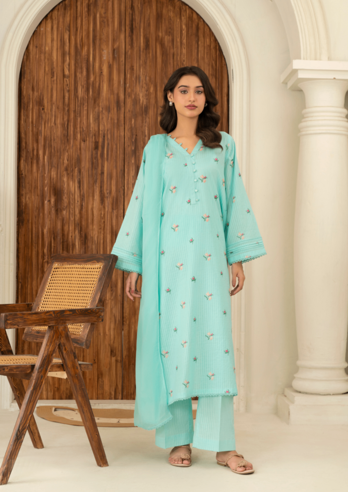 Yolo Pret Embroidered Lawn FATAH F25 0009 Women 3pcs