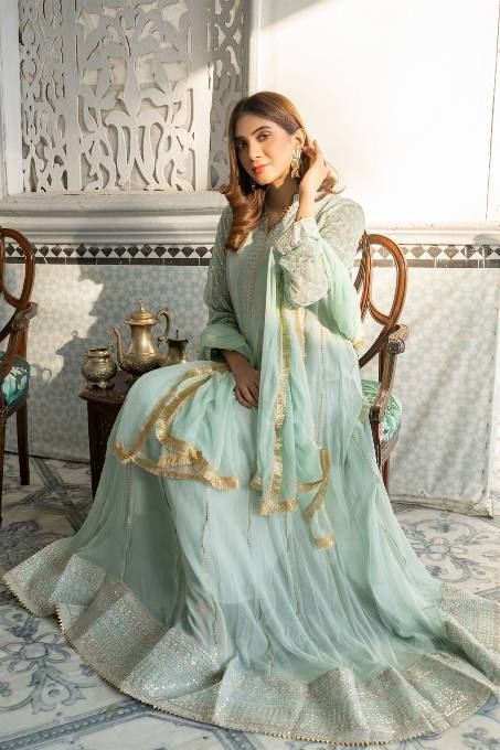 Manahils kurti 106 Green Women 3pcs