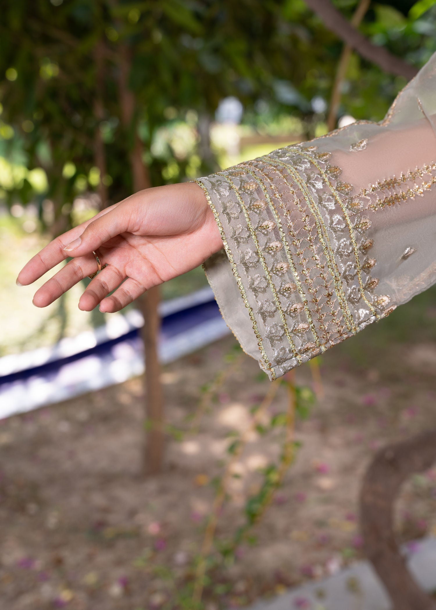 Hem Quill Grey Women 4pcs