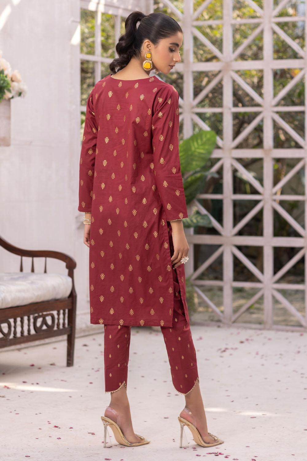 Madame Cotton Lawn Co Ord 2681 Women 2pcs