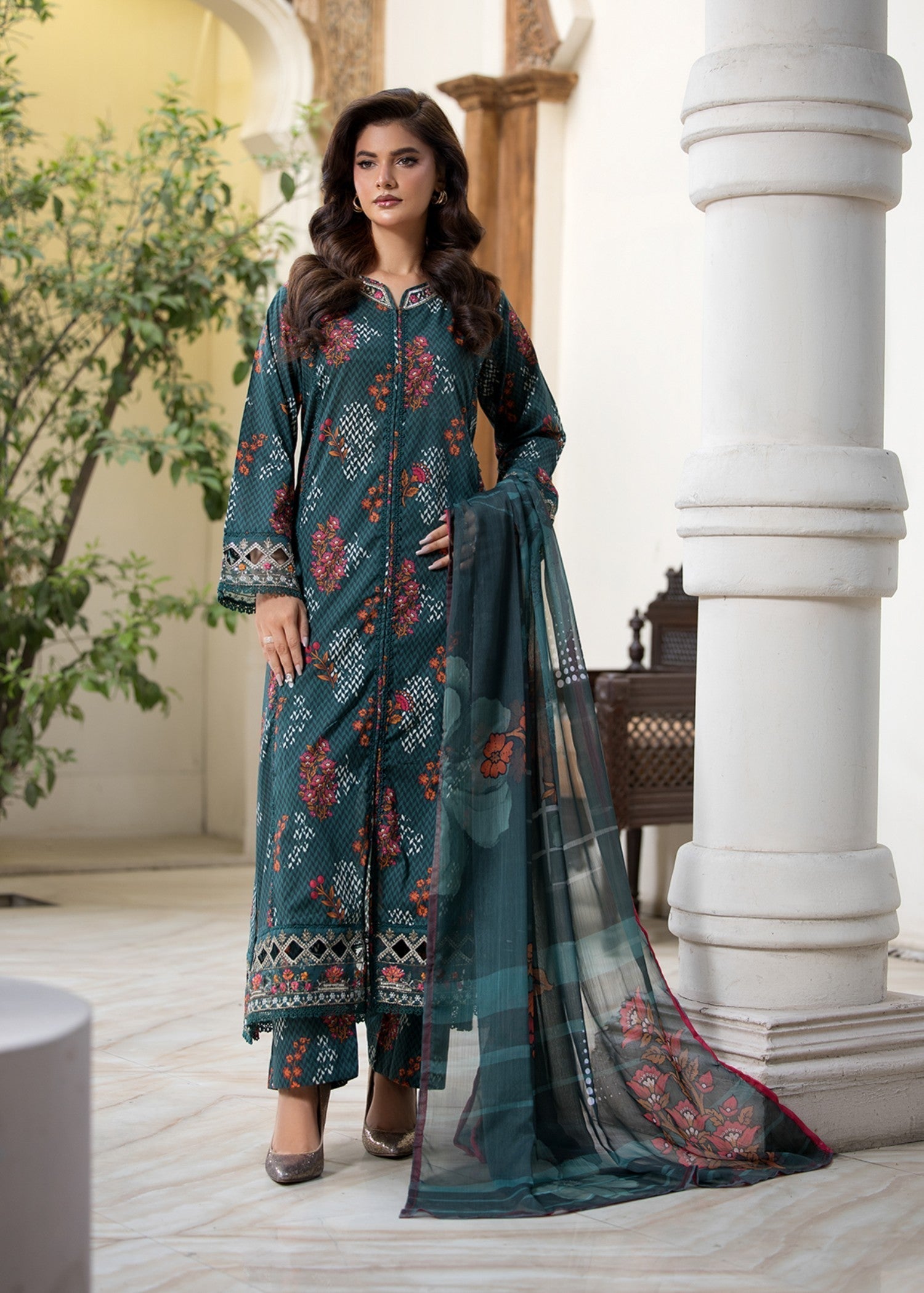 Bin Tayyab (BT006320 DPG) Women 3pcs