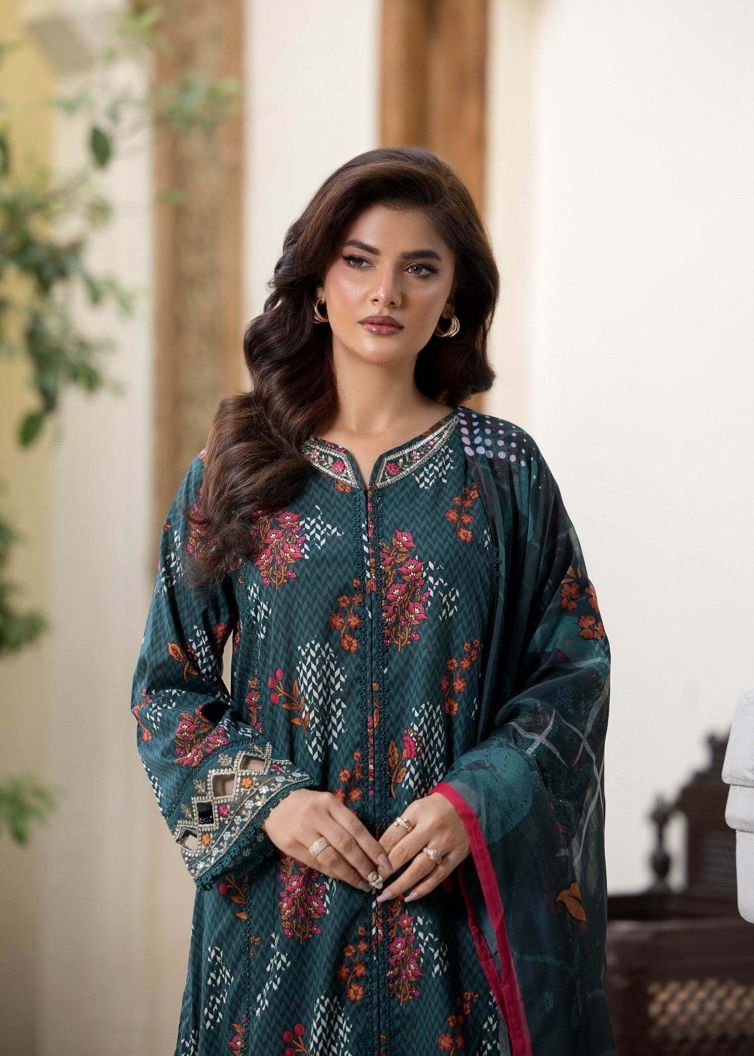 Bin Tayyab (BT006320 DPG) Women 3pcs