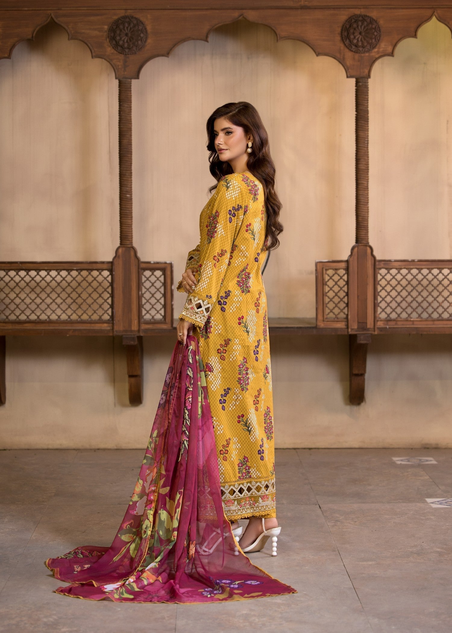 Bin Tayyab (BT006320 YLO) Women 3pcs