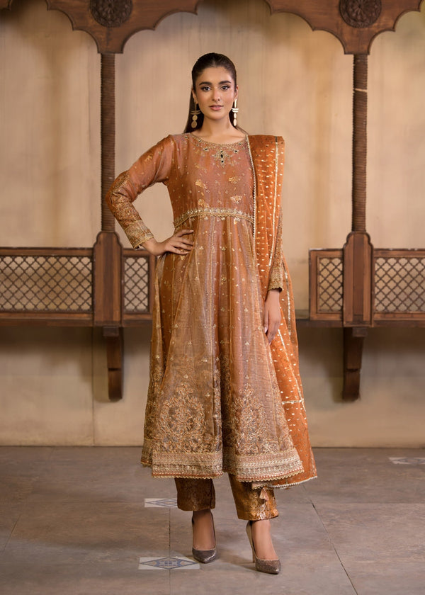 Bin Tayyab (BT006309 ORN) Women 3pcs