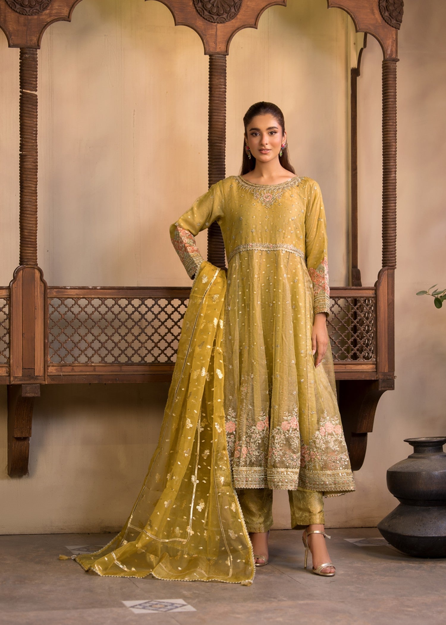 Bin Tayyab (BT006309 LMN) Women 3pcs