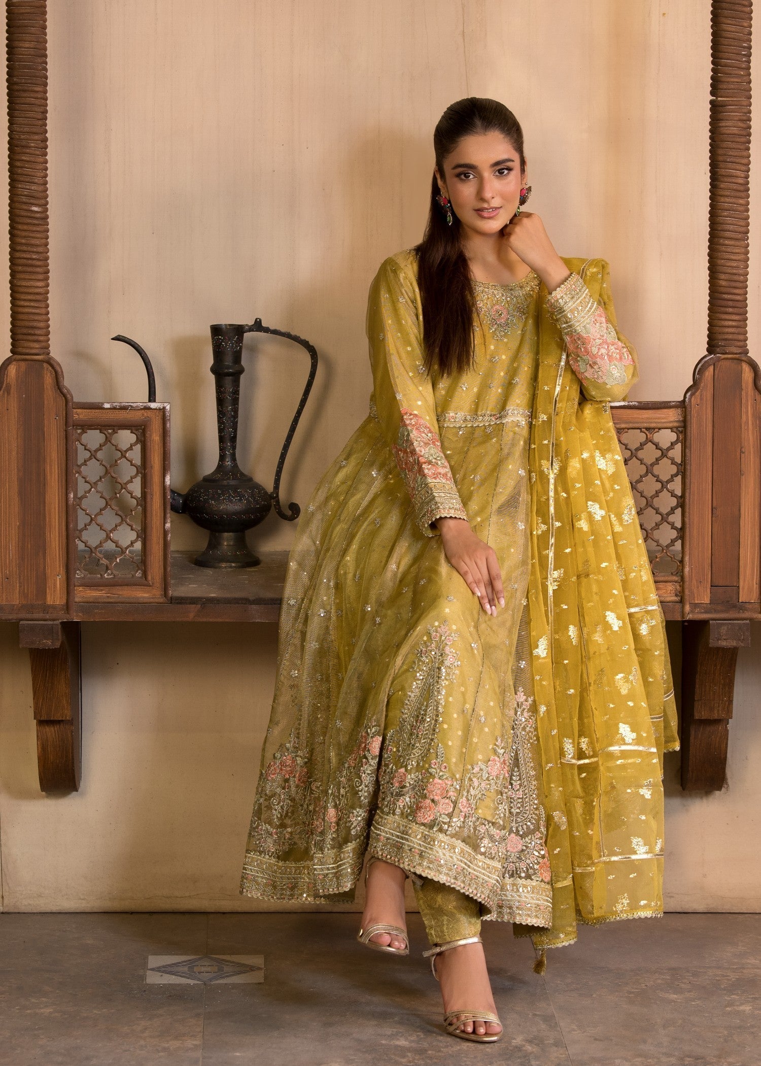 Bin Tayyab (BT006309 LMN) Women 3pcs