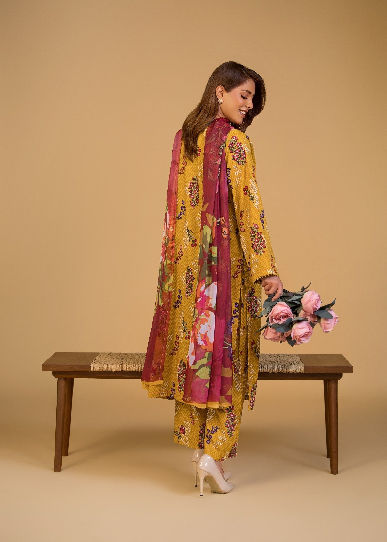 Bin Tayyab (BT006286 YLO) Women 3pcs