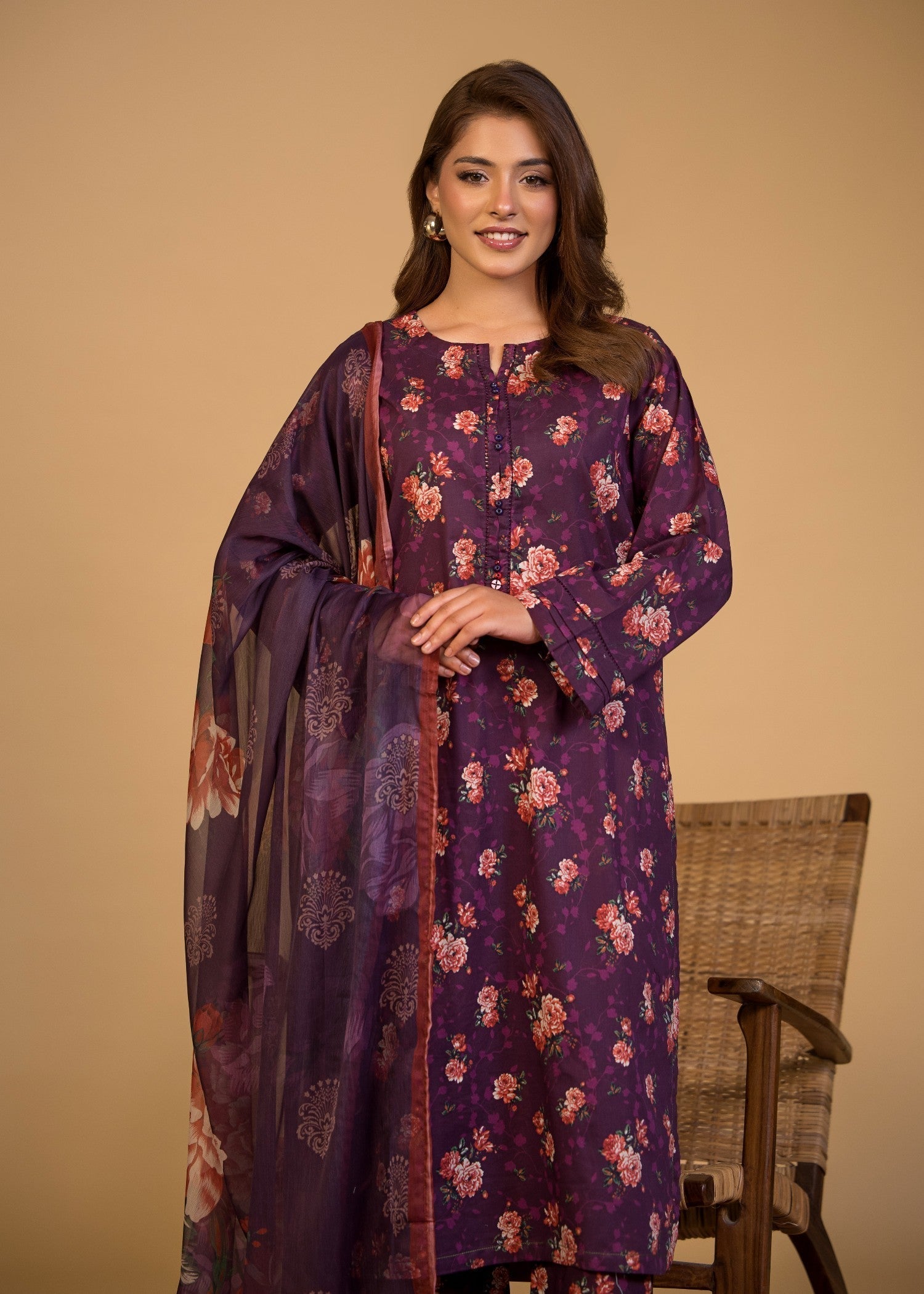 Bin Tayyab (BT006286 PPR) Women 3pcs